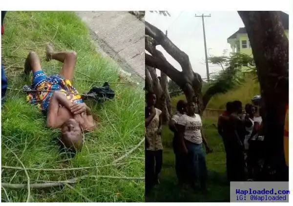 BIZARRE! Wizard Seen Flying Through Calabar Highways (Photos + Video)